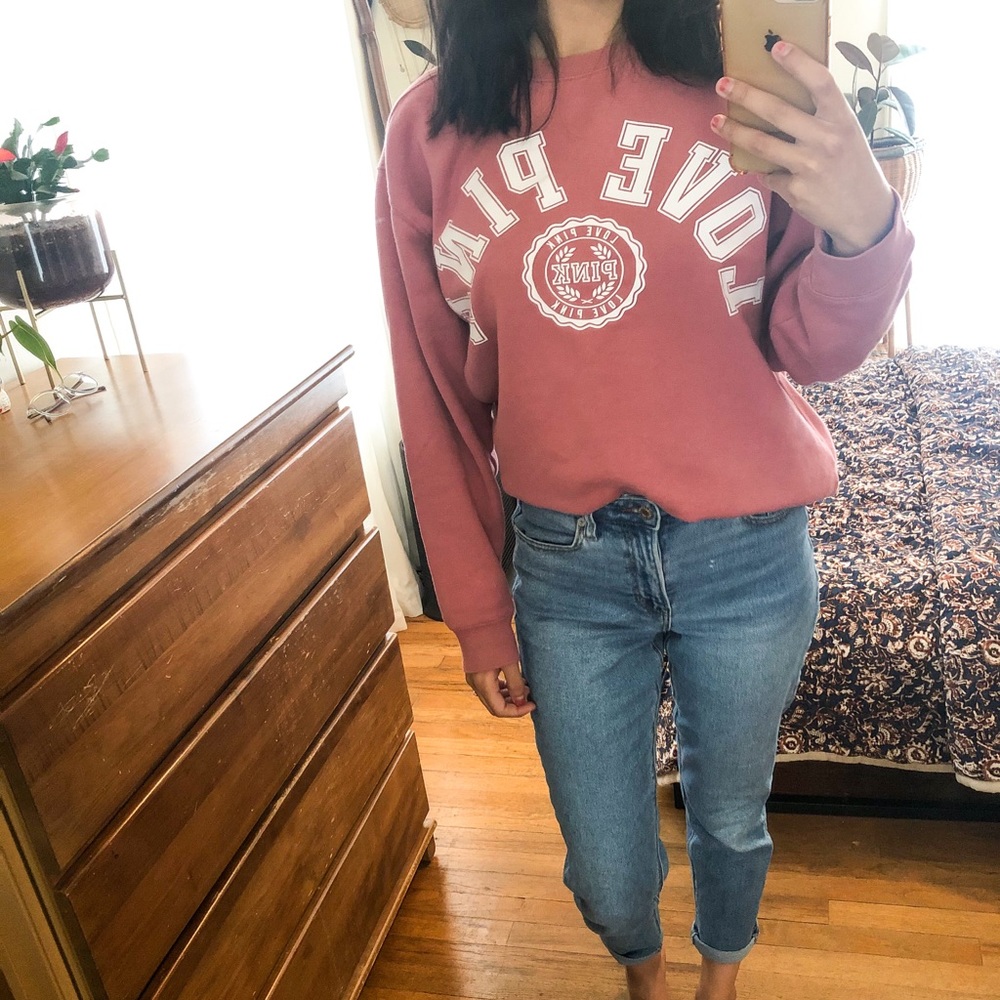 Victoria’s Secret PINK crew neck sweatshirt